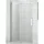 Roltechnik OBZD2 1200 kétrészes zuhanyajtó brillant profil transparent üveg (4000713)