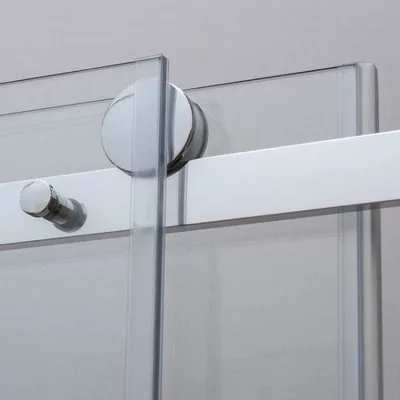 Roltechnik OBZD2 1200 kétrészes zuhanyajtó brillant profil transparent üveg (4000713)