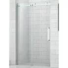 Roltechnik OBZD2 1400 kétrészes zuhanyajtó brillant profil transparent üveg (4000714)