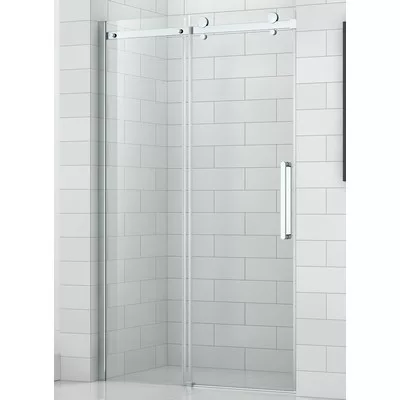 Roltechnik OBZD2 1400 kétrészes zuhanyajtó brillant profil transparent üveg (4000714)