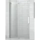 Roltechnik OBZD2 1400 kétrészes zuhanyajtó brillant profil transparent üveg (4000714)