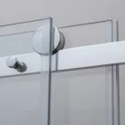 Roltechnik OBZD2 1400 kétrészes zuhanyajtó brillant profil transparent üveg (4000714)