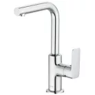 Kludi PURE&STYLE magasított mosdó csaptelep króm automata 400250575 rajza