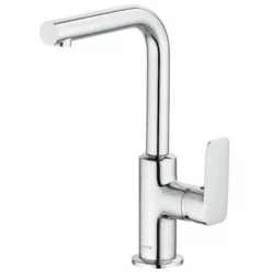 Kludi PURE&STYLE magasított mosdó csaptelep króm automata 400250575 rajza