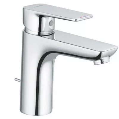 Kludi PURE&STYLE 100 mosdó csaptelep króm automata 402900575 rajza
