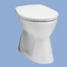 Alföldi Bázis laposöblítésű alsó kifolyású WC csésze (4032 00 01)