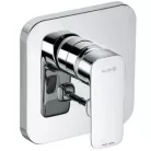 Kludi PURE&STYLE süllyesztett kád és zuhany csaptelep króm külső rész 404190575 rajza
