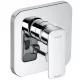Kludi PURE&STYLE süllyesztett kád és zuhany csaptelep króm külső rész 404190575 rajza