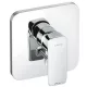 Kludi PURE&STYLE süllyesztett kád és zuhany csaptelep króm külső rész 406500575 rajza