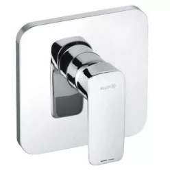 Kludi PURE&STYLE süllyesztett zuhany csaptelep króm külső rész 406550575 rajza