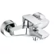 Kludi PURE&STYLE egykaros kád és zuhany csaptelep króm 406810575 rajza