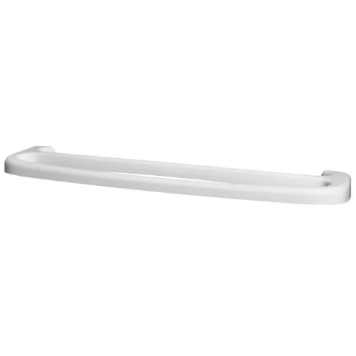 Bisk Laguna dupla törölköző tartó 58 cm fehér műanyag 41022