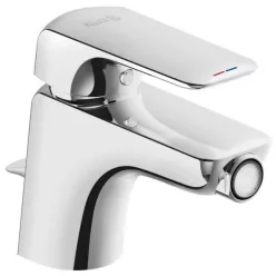KLUDI AMEO bidé csaptelep automata króm KL-412160575 rajza