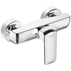 KLUDI AMEO zuhanycsap egykaros króm KL-417100575 rajza