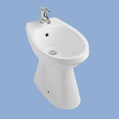 Alföldi Bázis bidé álló fehér 1 csaplyukkal (4309 59 01)