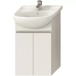   Jika Lyra alsószekrény 50 cm 2 ajtóval fehér fehér (4531110383001)