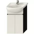 Jika Lyra alsószekrény 50 cm 2 ajtóval fehér tölgy (4531110383261)