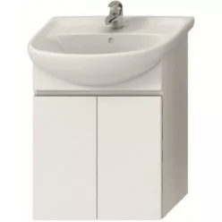   Jika Lyra alsószekrény 54 cm 2 ajtóval fehér fehér (4531210383001)