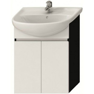 Jika Lyra alsószekrény 54 cm 2 ajtóval fehér tölgy (4531210383261)