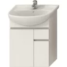 Jika Lyra alsószekrény 54 cm 2 ajtóval 1 fiókkal fehér fehér (4531220383001)