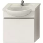 Jika Lyra alsószekrény 67 cm 2 ajtóval fehér fehér (4531410383001)