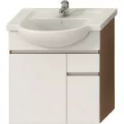 Jika Lyra alsószekrény 67 cm 2 ajtóval 1 fiókkal fehér cseresznye (4531420383131)