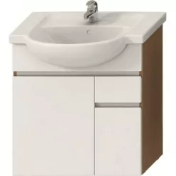   Jika Lyra alsószekrény 67 cm 2 ajtóval 1 fiókkal fehér cseresznye (4531420383131)