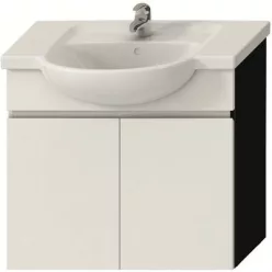   Jika Lyra alsószekrény 77 cm 2 ajtóval fehér tölgy (4531510383261)