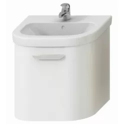   Jika Olymp Deep íves alsószekrény 50 cm 1 fiókkal fehér (4541314345001)