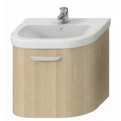   Jika Olymp Deep íves alsószekrény 53 cm 1 fiókkal kőris (4541324343401)