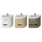 Jika Olymp Deep íves alsószekrény 53 cm 1 fiókkal arany tölgy (4541324343411)