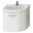 Jika Olymp Deep íves alsószekrény 53 cm 1 fiókkal fehér (4541324345001)