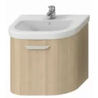 Jika Olymp Deep íves alsószekrény 58 cm 1 fiókkal kőris (4541334343401)