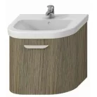 Jika Olymp Deep íves alsószekrény 58 cm 1 fiókkal arany tölgy (4541334343411)