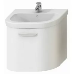   Jika Olymp Deep íves alsószekrény 63 cm 1 fiókkal fehér (4541344345001)