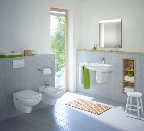 Duravit D-Code Fali WC-szett 545 mm (45700900A1)