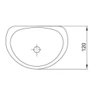 Alföldi kerámia szappantartó közepén lyukkal (4650 00 01)