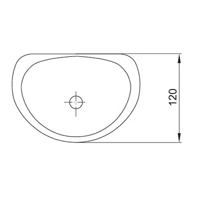 Alföldi kerámia szappantartó közepén lyukkal (4650 00 01)