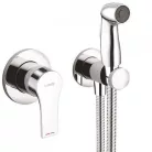 KLUDI ZENTA SL higiéniai intim szett króm 489990565 rajza