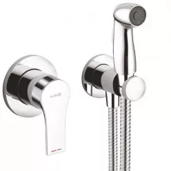 KLUDI ZENTA SL higiéniai intim szett króm 489990565 rajza