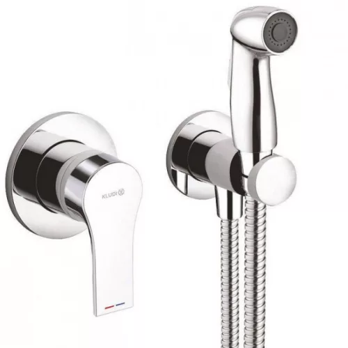 KLUDI ZENTA SL higiéniai intim szett króm 489990565 rajza