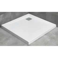 Radaway Argos C lapos zuhanytálca szifonnal 4AC1010-01 műszaki rajz