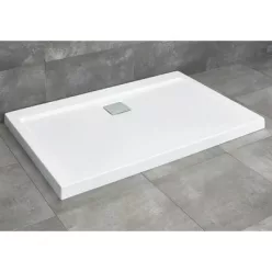 Radaway Argos D lapos zuhanytálca szifonnal 120x90 4AD912-01 rajza