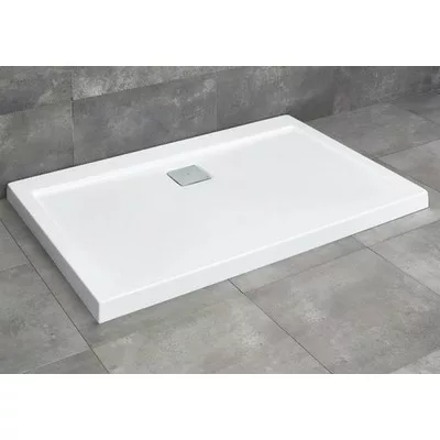 Radaway Argos D lapos zuhanytálca szifonnal 120x90 4AD912-01 rajza