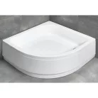 Radaway Samos A mélyített íves zuhanytálca szifonnal 800 mm 4S88300-03 rajza