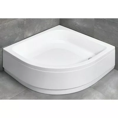Radaway Samos A mélyített íves zuhanytálca szifonnal 800 mm 4S88300-03 rajza