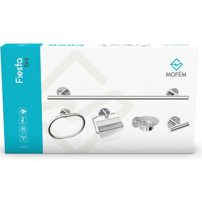 Mofém Fiesta 5in1 fürdőszobai kiegészítő szett 501-1081-00