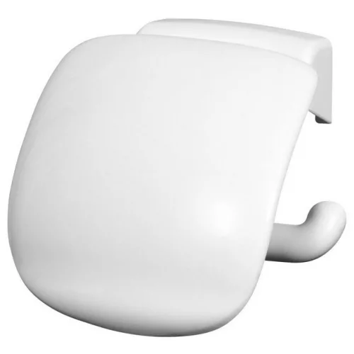 Bisk Laguna fedeles WC papír tartó fehér műanyag 50402