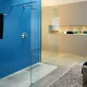 Kolpa San Corona TK Open 120x80 zuhanykabin brill profil átlátszó üveg 503140 rajza