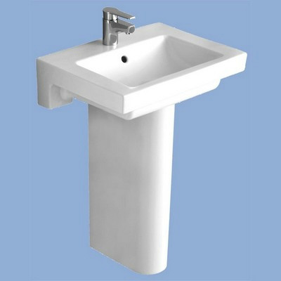 Alföldi LINER mosdó 55 cm 1 csaplyukkal EASYPLUS bevonattal (5128 L1 R1)